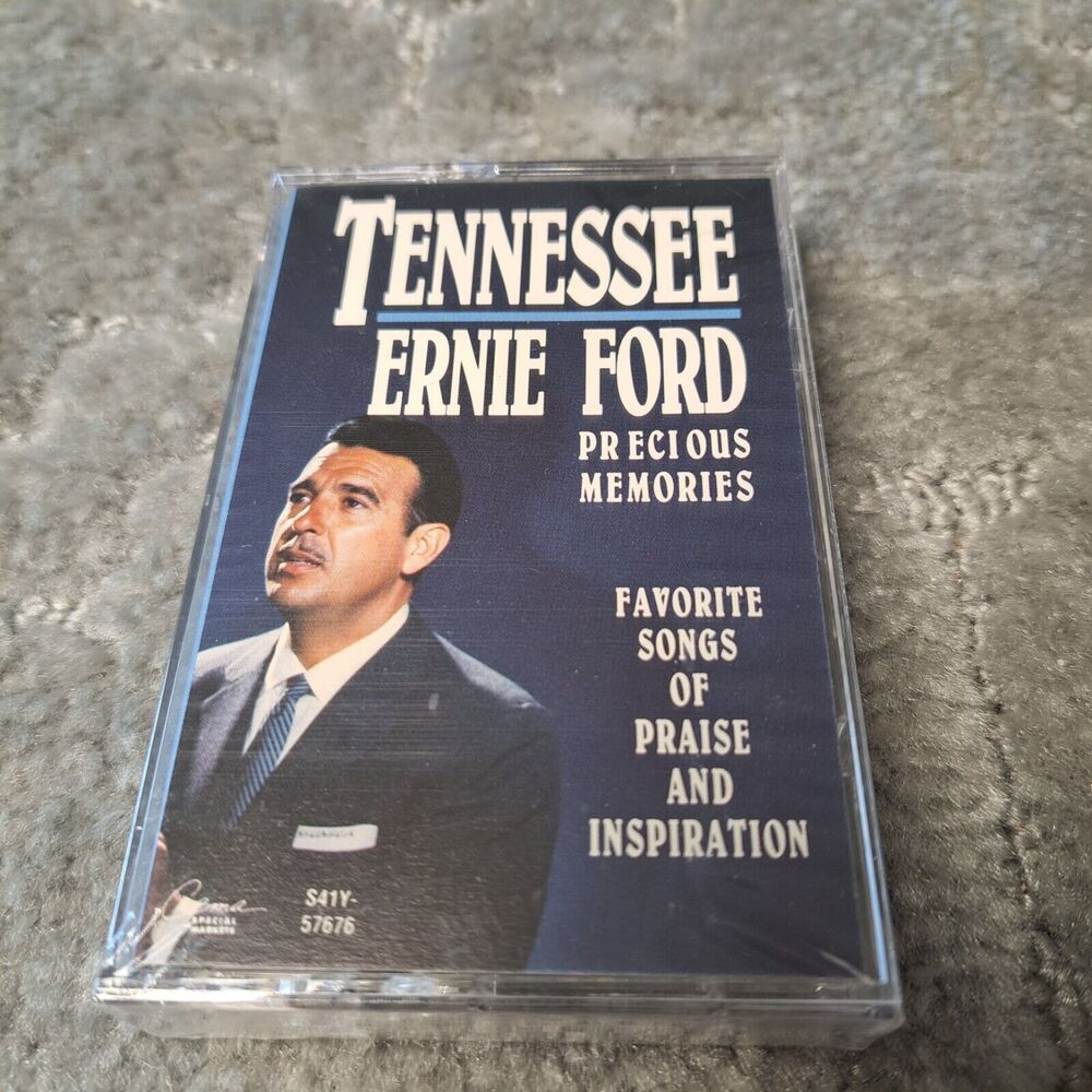 Tennessee Ernie Ford SEALED CASSETTE TAPE country gospel singer 1992 rare vtg